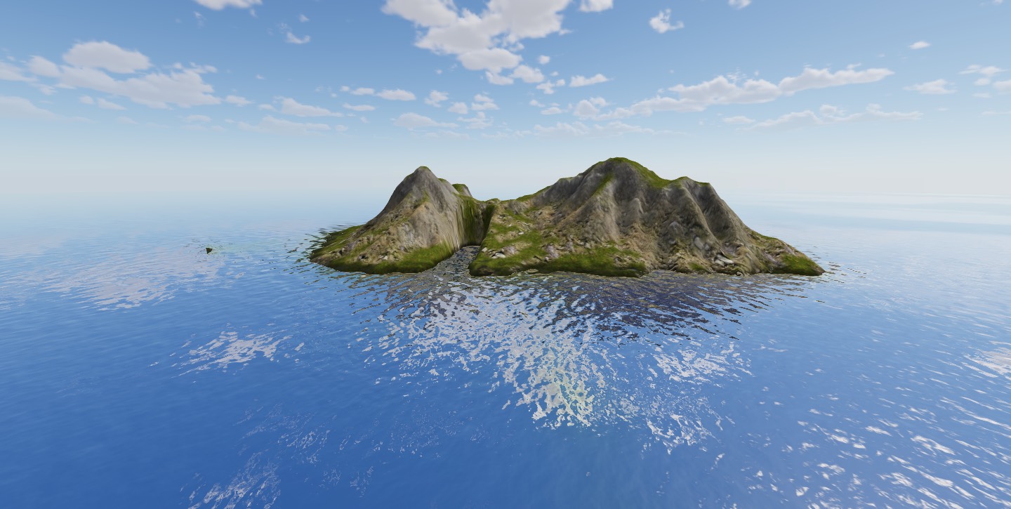 An island, made with ArdORA